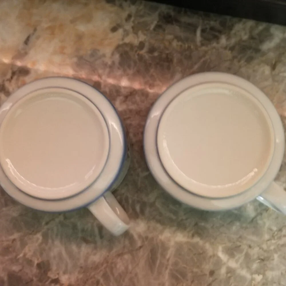 Hummingbird Soup Mugs - Picture 3 of 4
